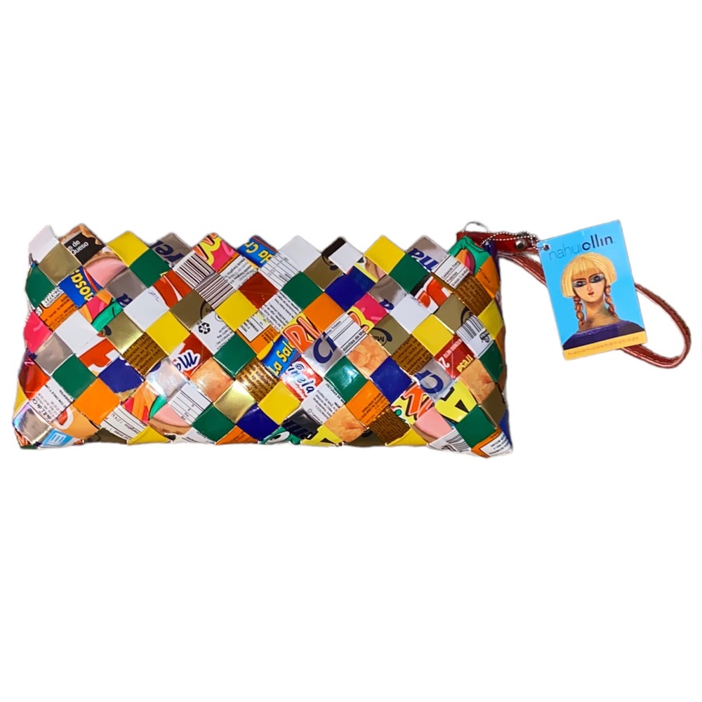 Nahui Ollin Multicolor Hand Wristlet - Picture 2 of 2